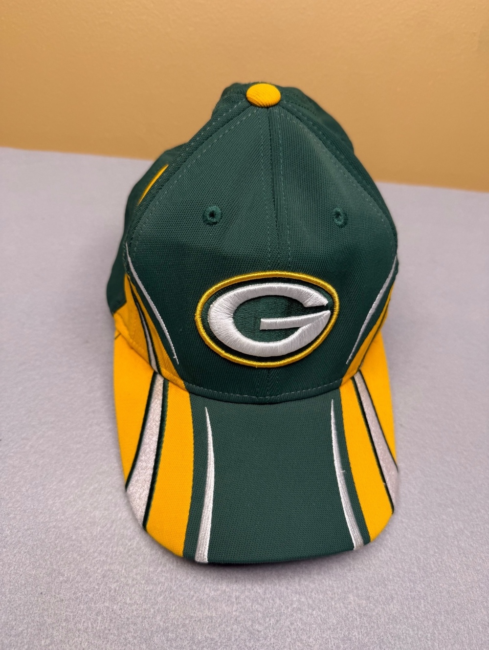 Green Bay Packers Reebok NFL Cap Green Yellow Men's